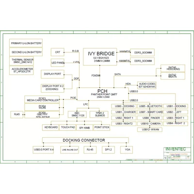 HP EliteBook Folio 9470m schematic