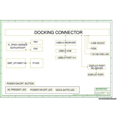 HP EliteBook Folio 9470m dock station