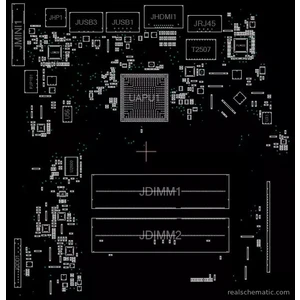 Acer Aspire ES1-520 ES1-521 ES1-522 PCB: LA-D121P boardview prewiew