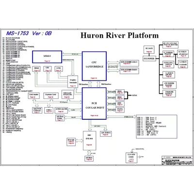 MSI FR620 FR720 MS-16G6 MS-17531 schematic