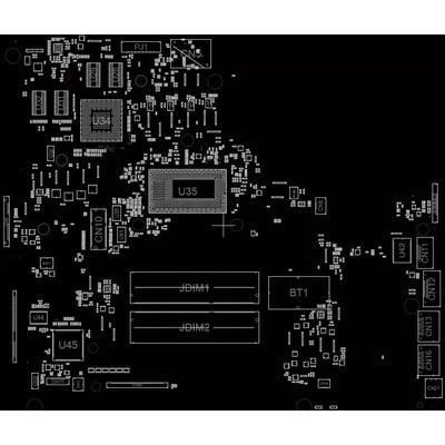 DA0ZRWMB6G0 REV:G boardview CAD
