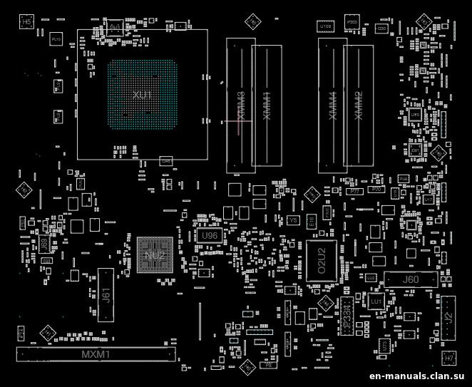 HP TouchSmart 300 AiO series schematic boardview