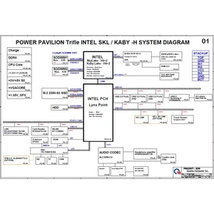HP Omen 15-ax Pavilion 15-bc series PCB: G35D