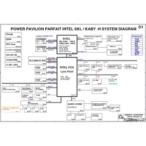 HP Omen 17-w Pavilion 17t-ab series PCB: G37A