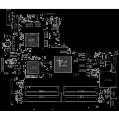 ASUS N53J N53JN X5MJ BoardView