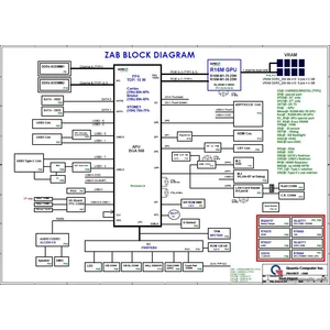 Acer Aspire E5-523G E5-553G F5-522 PCB: ZAB