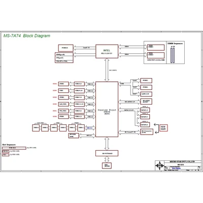 MSI B250M PRO-VD / B250M PRO-VH PCB: MS-7A74 schematic