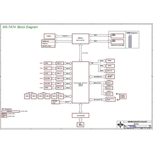 MSI B250M PRO-VD / B250M PRO-VH PCB: MS-7A74