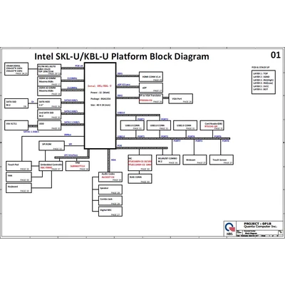 Quanta 0P1B DA0P1BMB6D0 DA0P1BMB6D1 REV:D schematic