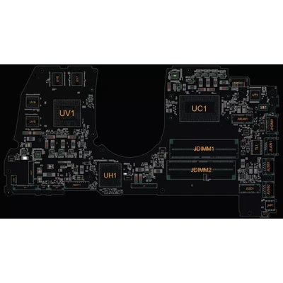 Dell G3 3579 3779 PCB: LA-F611P BoardView CAD