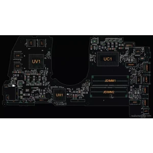 Dell G3 3579 3779 PCB: LA-F611P BoardView CAD prewiew