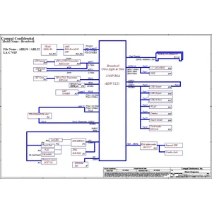 HP 250 G4 Pavilion 15-ac TPN-C125 PCB: LA-C701P