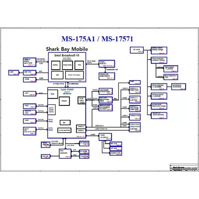 MS-175A1 VER:1.0 MS-17571 VER:1.1 schematic