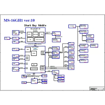 MSI GE60 GP60 2PC 2PE 2PF 2PL series MS-16GH schematic