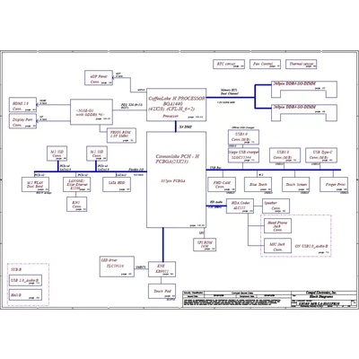 Acer Nitro 5 AN515-54 Nitro 7 AN715-51 schematic