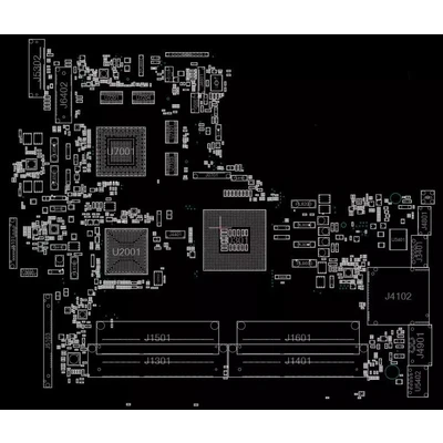 ASUS N53J N53JF N53JL N53JQ BoardView Rev 2.0