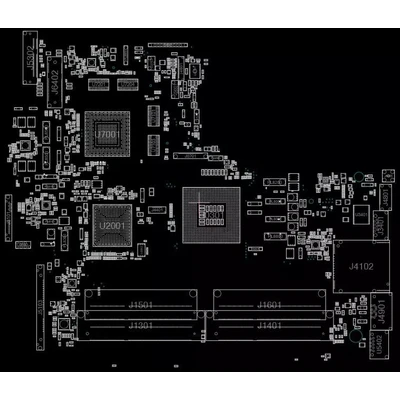 ASUS N53J N53JF N53JL N53JQ BoardView Rev 2.1