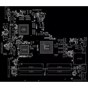 ASUS N53J N53JF N53JL N53JQ BoardView Rev 2.1 prewiew