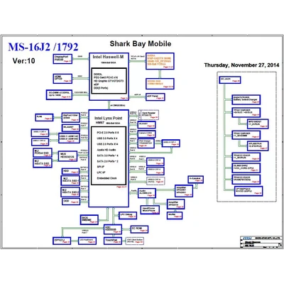 MSI MS-16J21 VER:1.0 schematic