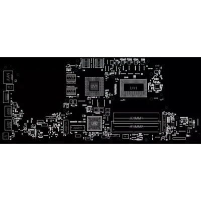 Dell Inspiron 15 Gaming 7567 PCB: LA-D993P BoardView CAD