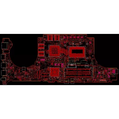 Dell Inspiron 15 Gaming 7567 PCB: LA-D993P BoardView BRD