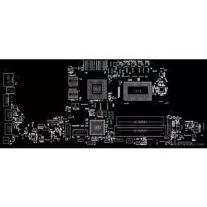 Dell Inspiron 15 Gaming 7567 PCB: LA-D993P BoardView CAD prewiew