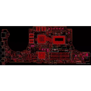 Dell Inspiron 15 Gaming 7567 PCB: LA-D993P BoardView BRD prewiew