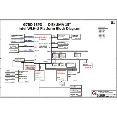 HP Pavilion 15-cs series PCB: G7BD schematic