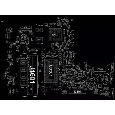 TP301UJ MAIN BOARD boardview