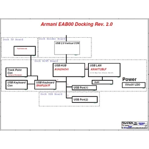 Acer Iconia Tab W500 / W501  Docking station schematic prewiew