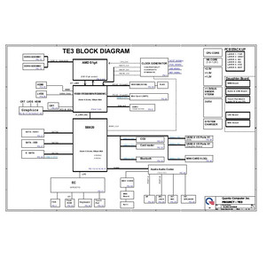 Toshiba Satellite L600D/L605D / P200D/P205D (UMA)