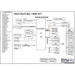 Toshiba Satellite C70-C C75-C PCB: AR10SU/CU MB