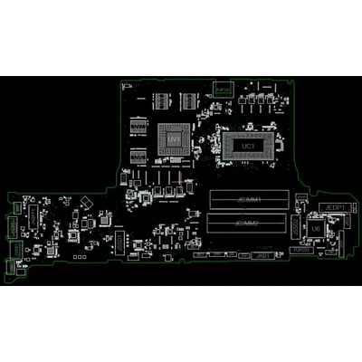 Acer Nitro 5 AN515-56 AN517-53 PCB: LA-L051P boardview