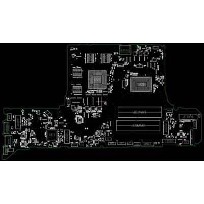Acer Nitro 5 AN515-45 AN517-41 PCB: GH51Z boardview