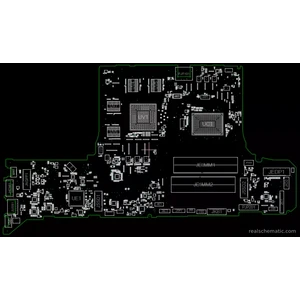 Acer Nitro 5 AN515-45 AN517-41 PCB: GH51Z boardview prewiew