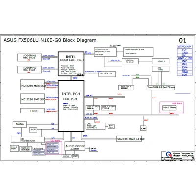 ASUS TUF Gaming F15 FX506LU schematic
