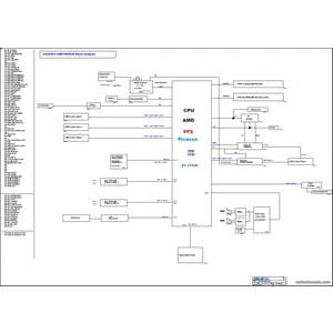 ASUS ROG Zephyrus G15 GA502 GA502DU schematic prewiew