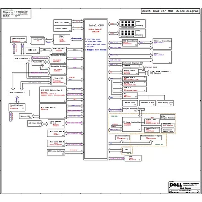 Dell Latitude 5530 PCB 203102-1 schematic