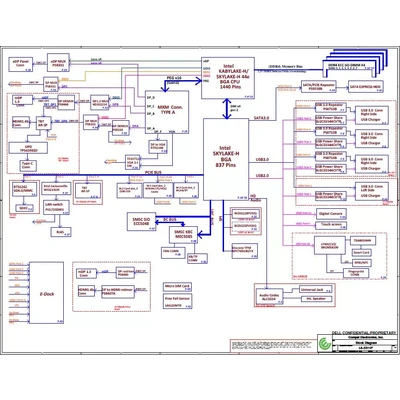 Dell Precision 15 7520 schematic