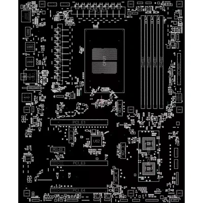 MSI X670E Gaming Plus WiFi boardview