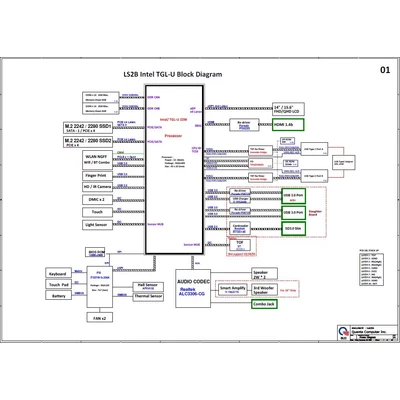 Lenovo Yoga Slim 7 14ITL05 15ITL05 schematic
