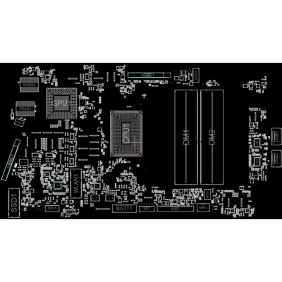 Dell Inspiron 14 7425 2-in-1 boardview