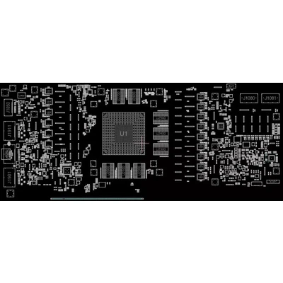 ASRock Radeon RX 7800 XT Steel Legend 16GB OC boardview