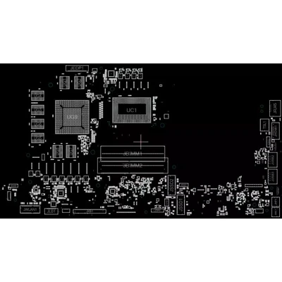 HP Omen 17-cb series PCB LA-J672P boardview