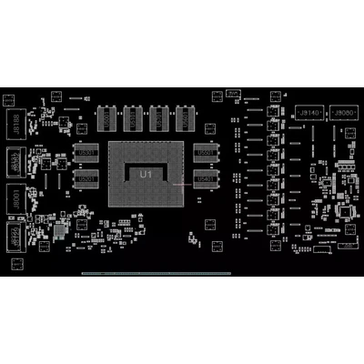ASRock Intel Arc A770 Phantom Gaming D 8GB OC boardview