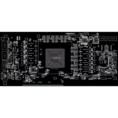ASRock Radeon RX 6700 XT Challenger D 12GB OC boardview