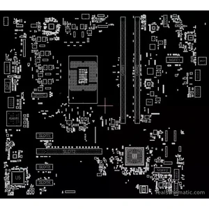 Dell OptiPlex 3060 MT 3700 MT PCB 17539 boardview prewiew