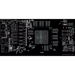 Gigabyte Aorus Radeon RX 580 4GB boardview prewiew