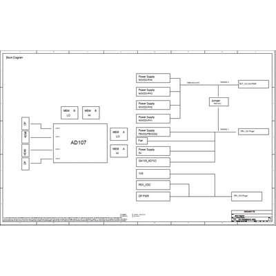 Gigabyte GeForce RTX 4060 Low Profile OC 8GB schematics