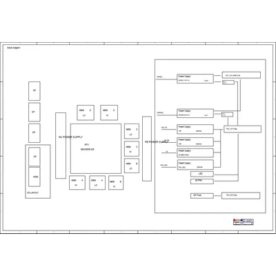 ASUS Dual GeForce RTX 4070 OC Edition 12GB schematic